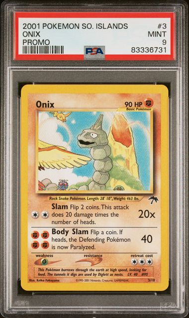 Onix Southern Islands 3/18 PSA 9