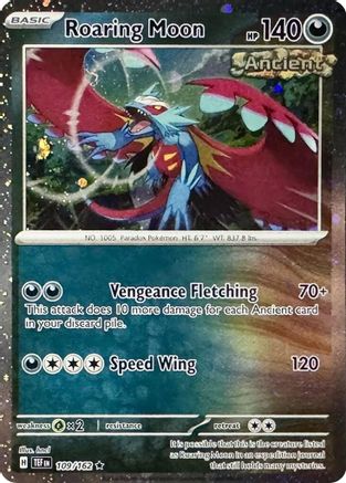 Roaring Moon (Cosmos Holo) 109/162 - Miscellaneous Cards & Products Holofoil