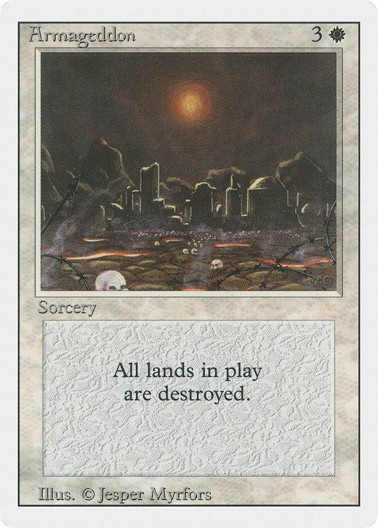 Armageddon (3ED-) - Revised Edition