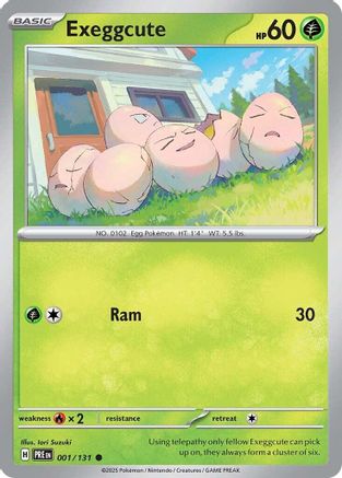 Exeggcute 001/131 - SV Prismatic Evolutions