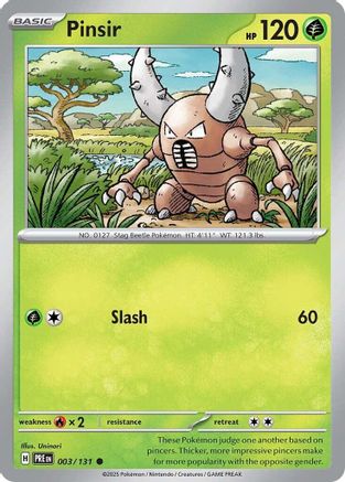 Pinsir 003/131 - SV Prismatic Evolutions