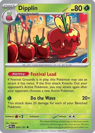 Dipplin 010/131 - SV Prismatic Evolutions Reverse Holofoil