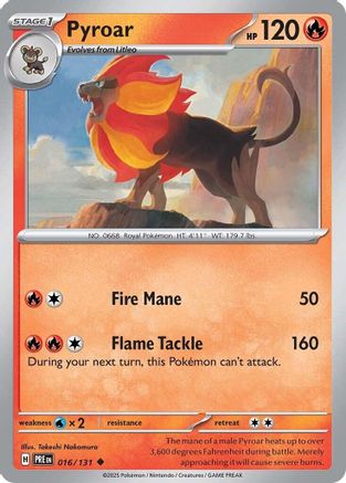 Pyroar 016/131 - SV Prismatic Evolutions