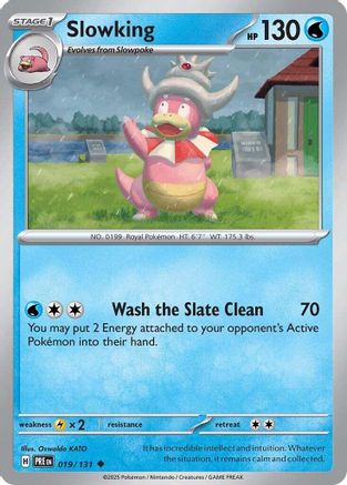 Slowking 019/131 - SV Prismatic Evolutions Reverse Holofoil