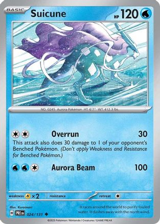Suicune 024/131 - SV Prismatic Evolutions