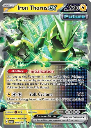 Iron Thorns ex 032/131 - SV Prismatic Evolutions Holofoil