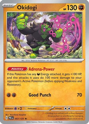 Okidogi 057/131 - SV Prismatic Evolutions Reverse Holofoil