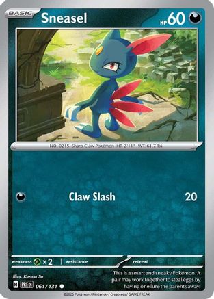 Sneasel 061/131 - SV Prismatic Evolutions