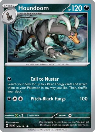 Houndoom 063/131 - SV Prismatic Evolutions