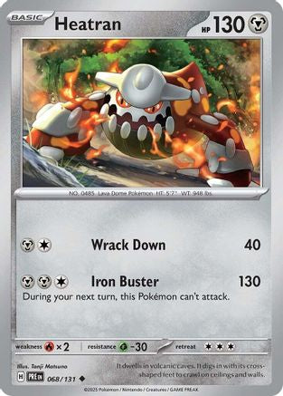 Heatran 068/131 - SV Prismatic Evolutions