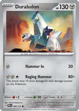 Duraludon 069/131 - SV Prismatic Evolutions Reverse Holofoil