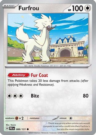 Furfrou 088/131 - SV Prismatic Evolutions