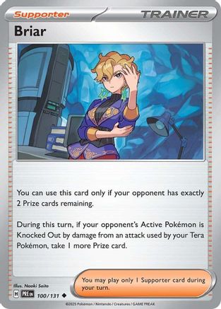Briar 100/131 - SV Prismatic Evolutions Reverse Holofoil