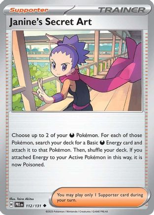 Janine's Secret Art 112/131 - SV Prismatic Evolutions