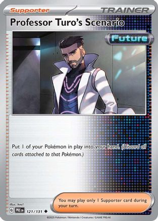 Professor Turo's Scenario 121/131 - SV Prismatic Evolutions Reverse Holofoil