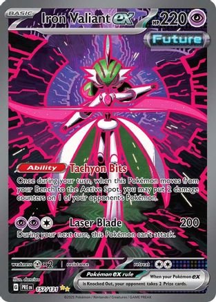 Iron Valiant ex 157/131 - SV Prismatic Evolutions Holofoil