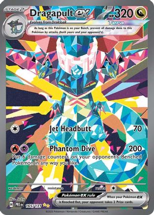 Dragapult ex 165/131 - SV Prismatic Evolutions Holofoil