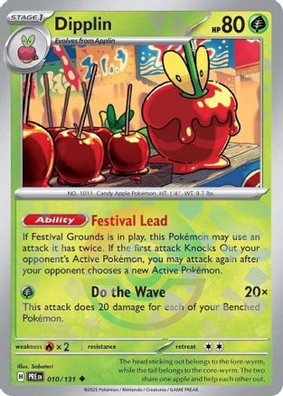 Dipplin (Poke Ball Pattern) 010/131 - SV Prismatic Evolutions Holofoil