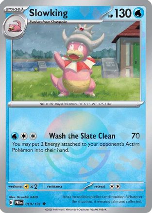Slowking (Poke Ball Pattern) 019/131 - SV Prismatic Evolutions Holofoil