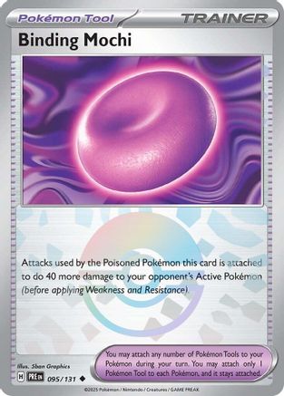 Binding Mochi (Poke Ball Pattern) 095/131 - SV Prismatic Evolutions Holofoil