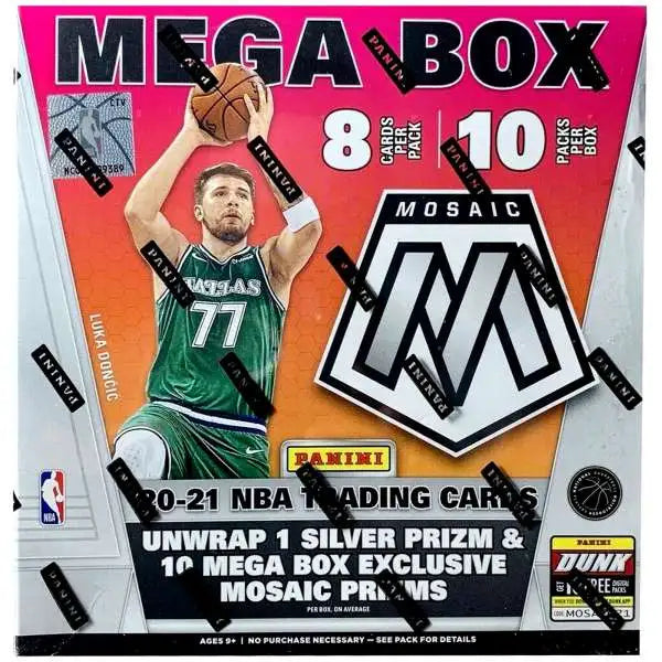 2020/21 Panini Mosaic Baketball Mega Box