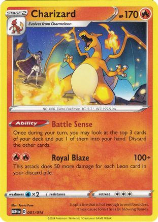 Charizard 001 - McDonalds Promos 2024