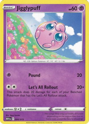 Jigglypuff 004 - McDonalds Promos 2024