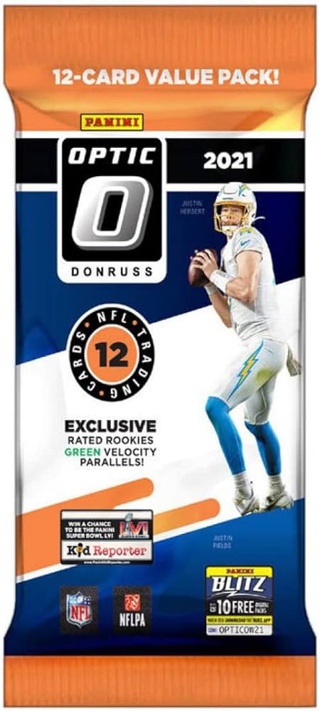 2021 Donruss Optic Football Value Pack