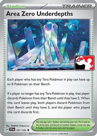 Area Zero Underdepths 131/142 - Prize Pack Series Cards Holofoil