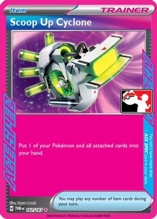 Scoop Up Cyclone 162 - Prize Pack Series Cards Holofoil