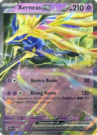 Xerneas ex 179 - SV Scarlet & Violet Promo Cards Holofoil
