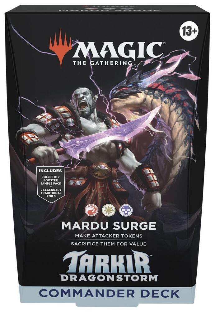 Magic: The Gathering - Tarkir: Dragonstorm Commander Deck (Mardu Surge)