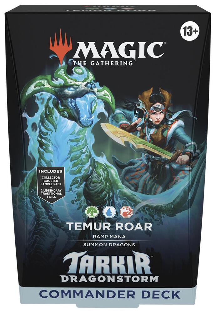 Magic: The Gathering - Tarkir: Dragonstorm Commander Deck (Temur Roar) Magic: The Gathering - Tarkir: Dragonstorm Commander Deck (Temur Roar)