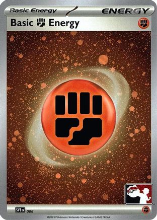 Basic Fighting Energy (Cosmo Holo) 014 - Prize Pack Series Cards - Holofoil