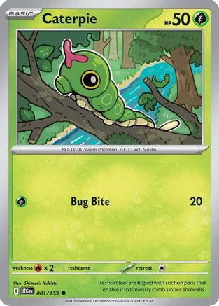 Caterpie 001/159 - SV09 Journey Together