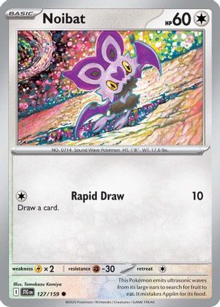 Noibat 127/159 - SV09 Journey Together Reverse Holofoil