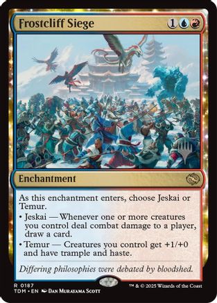 Frostcliff Siege (PPTDM-187) - Promo Pack: Tarkir: Dragonstorm