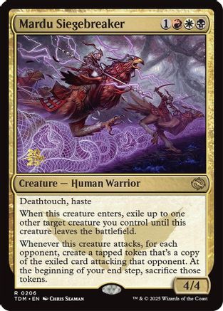 Mardu Siegebreaker (PRE-206) - Prerelease Cards