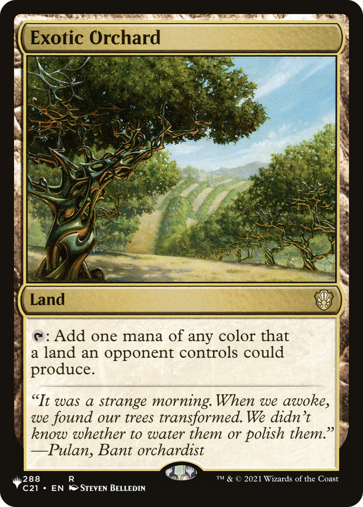 Exotic Orchard (LIST-C21-288) - The List