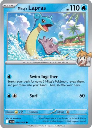 Misty's Lapras 050/null