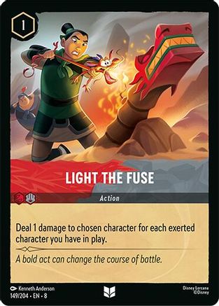 Light the Fuse (149/204) - Reign of Jafar Cold Foil