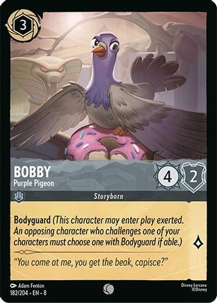 Bobby - Purple Pigeon (182/204) - Reign of Jafar Cold Foil