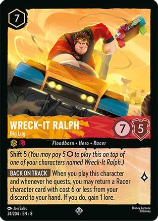 Wreck-It Ralph - Big Lug (24/204) - Reign of Jafar Cold Foil