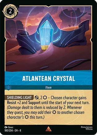 Atlantean Crystal (180/204) - Reign of Jafar Cold Foil