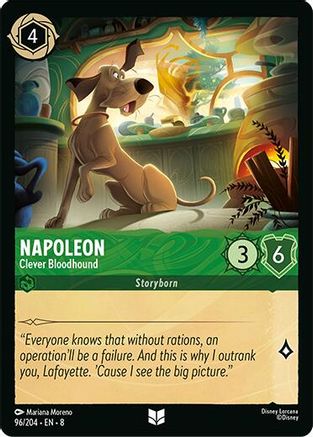 Napoleon - Clever Bloodhound (96/204) - Reign of Jafar Cold Foil