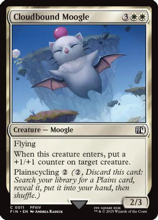 Cloudbound Moogle (FIN-011) - FINAL FANTASY