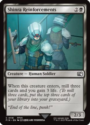 Shinra Reinforcements (FIN-118) - FINAL FANTASY