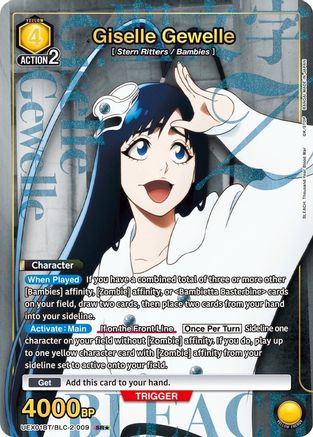 Giselle Gewelle (009) (SR*) (UEX01BT/BLC-2-009) - UEX01BT BLEACH ThousandYear Blood War Vol2 Foil