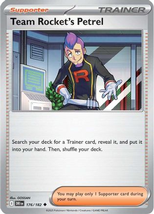 Team Rocket's Petrel 176/182 - SV10 Destined Rivals