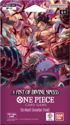 One Piece: A Fist of Divine Speed - Sleeved Booster Pack
